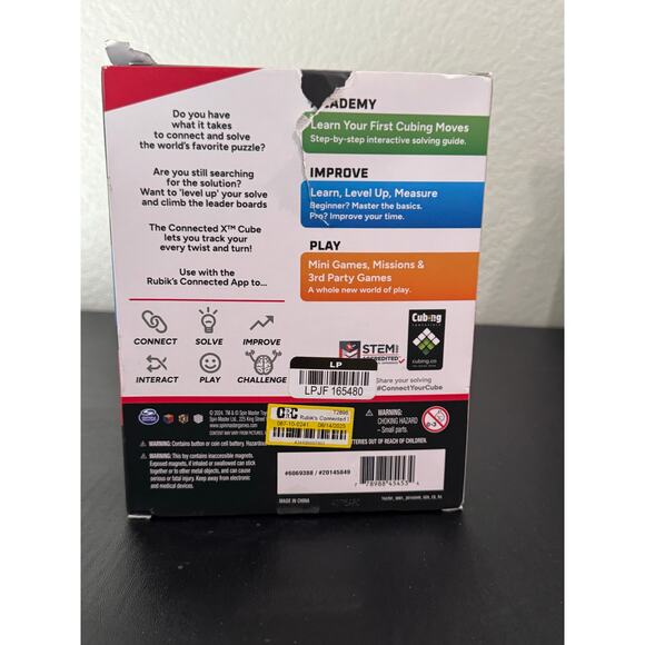 The Offical Rubiks ConnectedX Magnetic Cube Track Your Twists Turns NEW - Picture 3 of 4